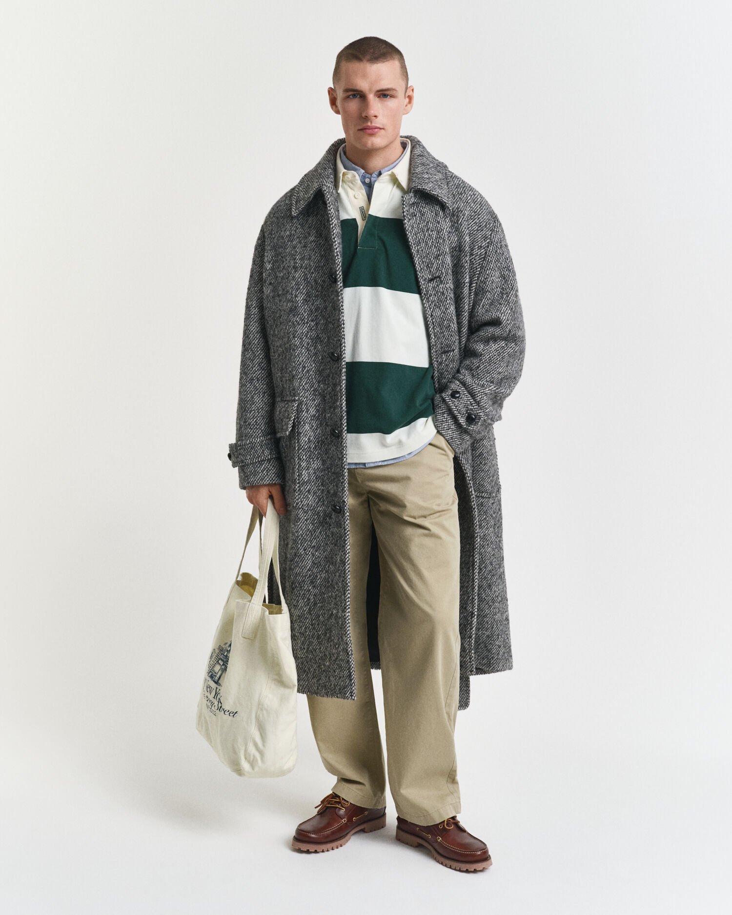 Heavy Rugger mit Blockstreifen