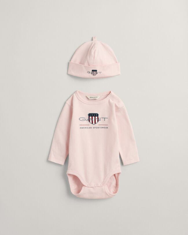 Baby Archive Shield Body und Beanie