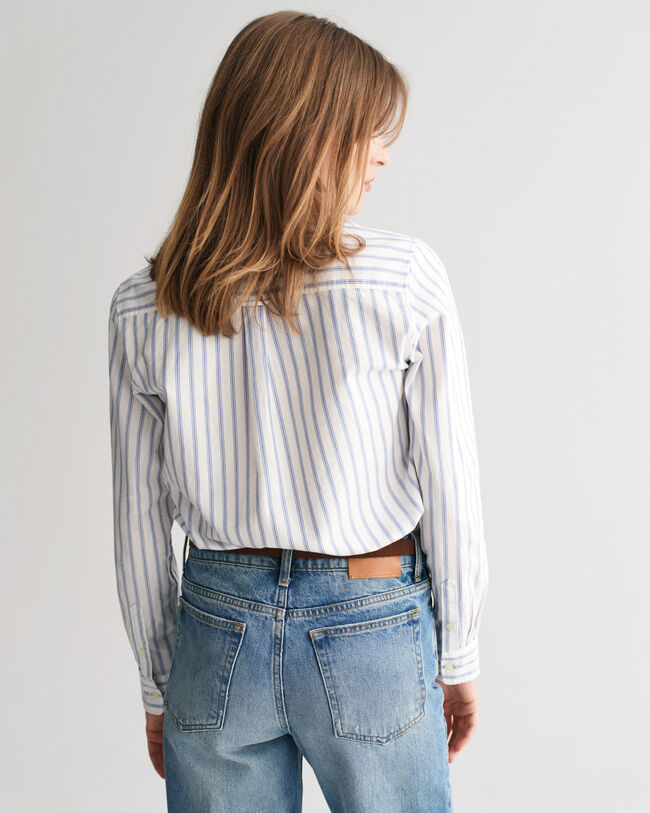 Regular Fit Archive Oxford-Bluse mit Streifen