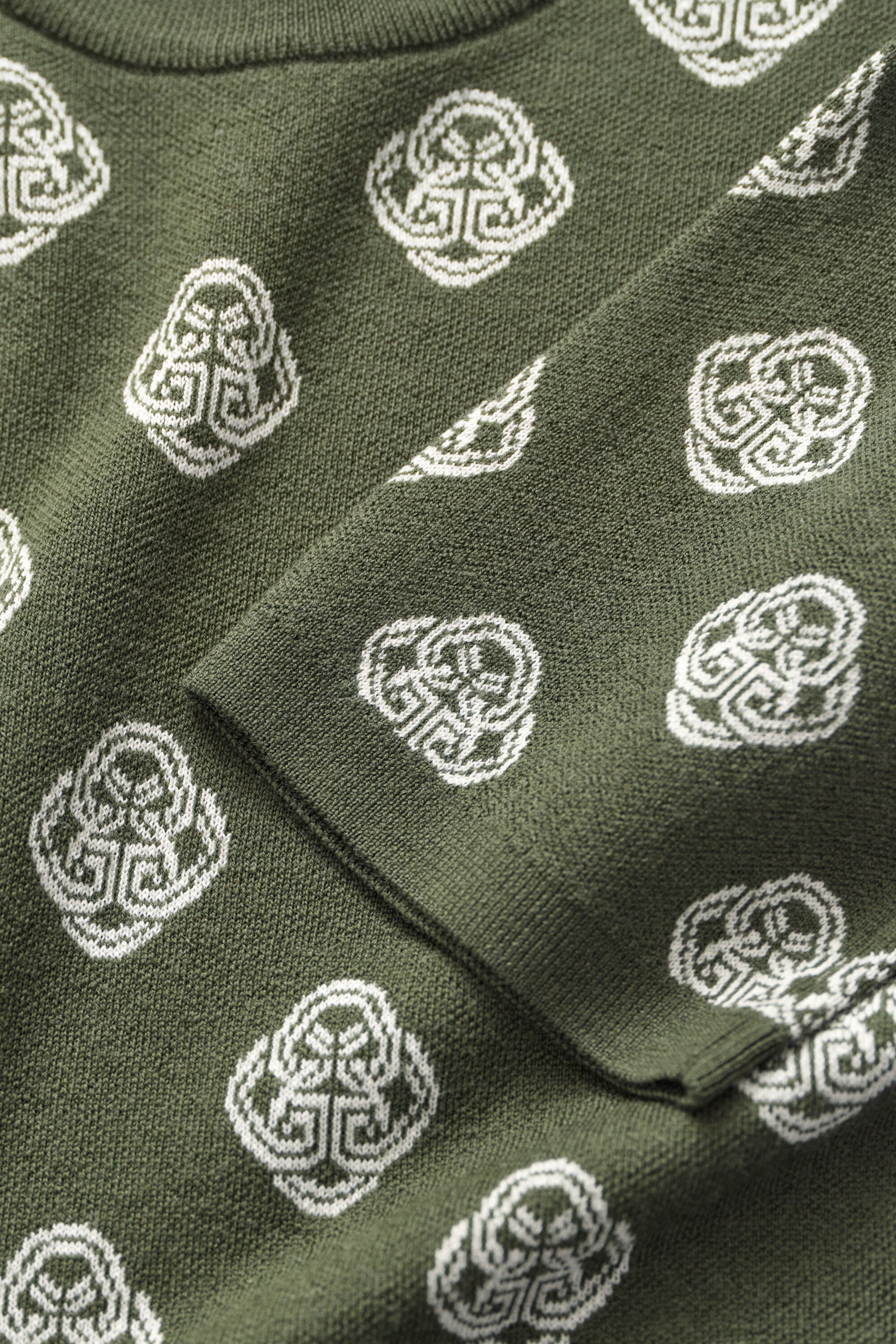 Monogram Jacquard-Pullover