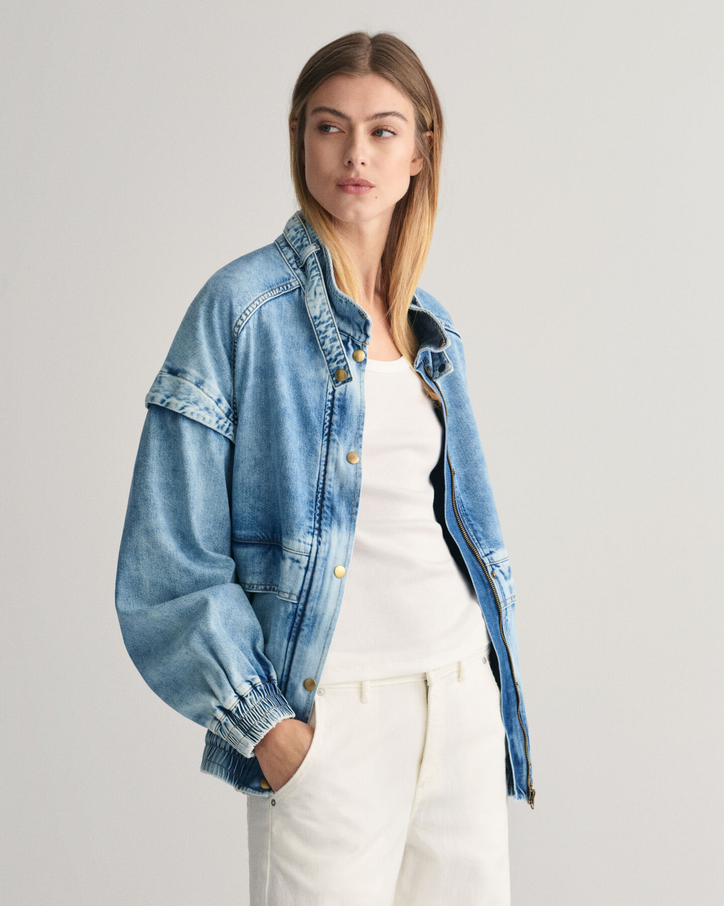 Relaxed Fit Jeansjacke