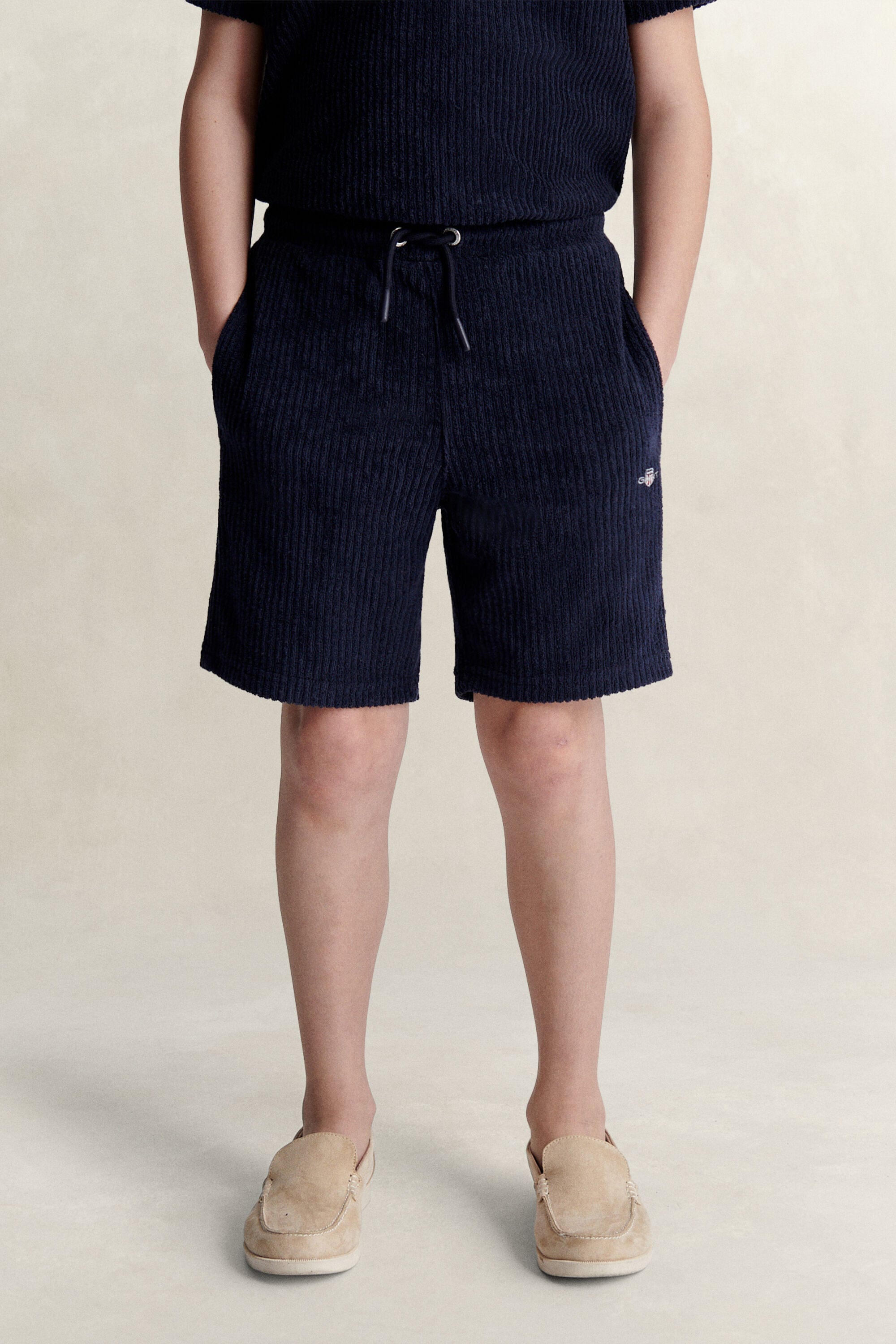 Teen Boys Terry Cloth Shorts
