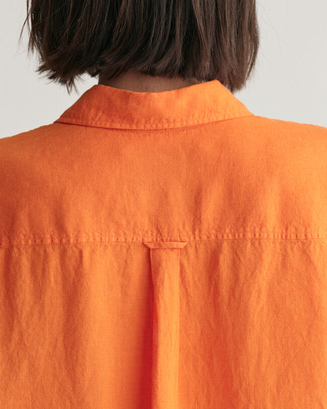 Oversized Leinen Bluse