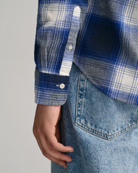 Shadow Regular Fit Flanellhemd mit Karomuster