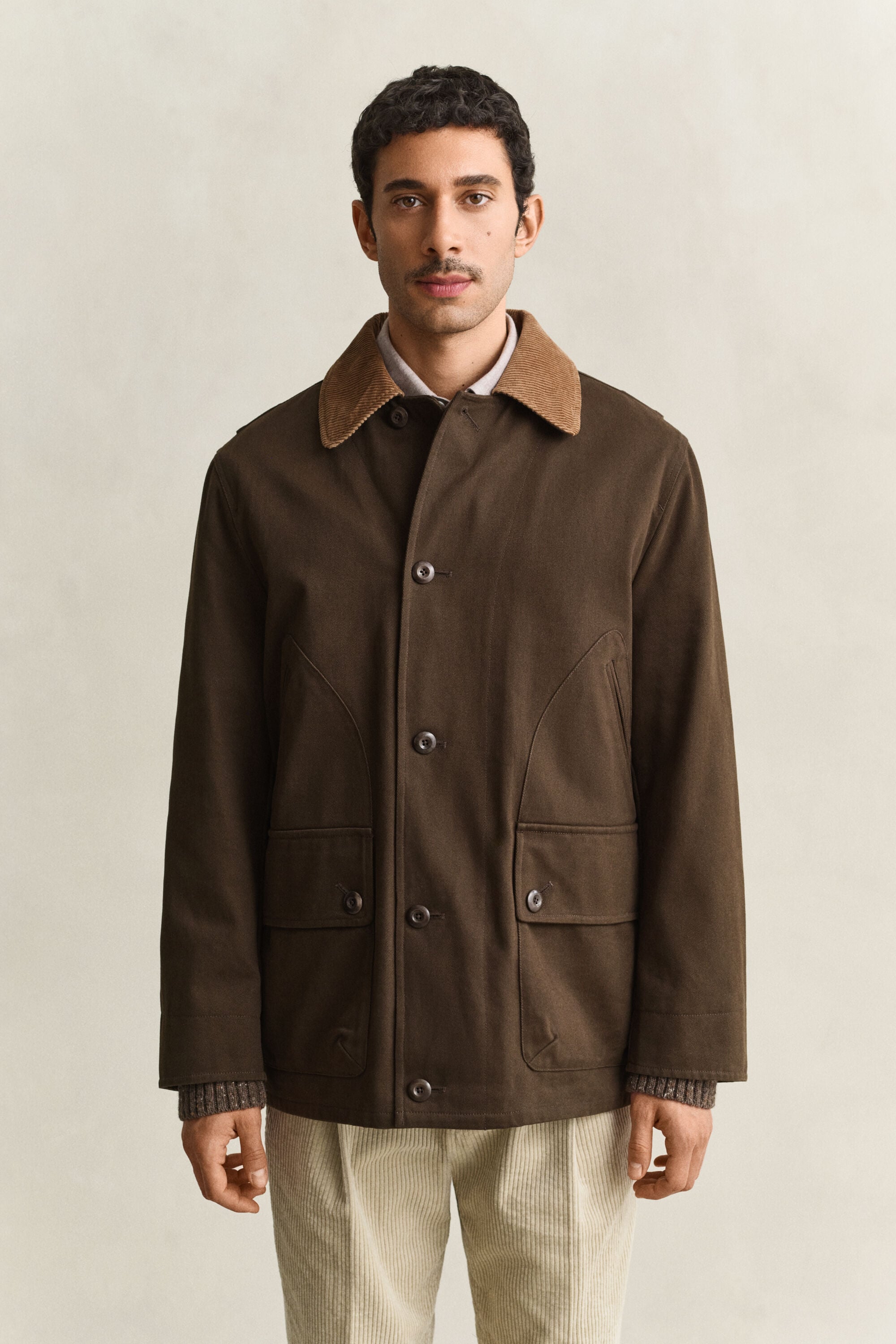 Decker-Jacke aus Moleskin