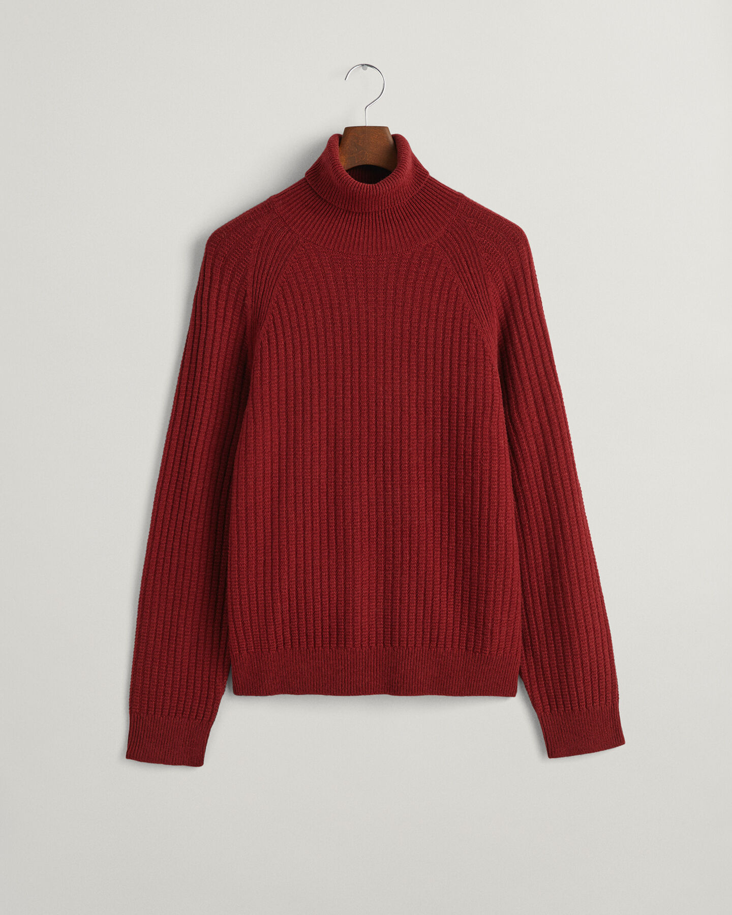 Strukturierter Rollkragenpullover