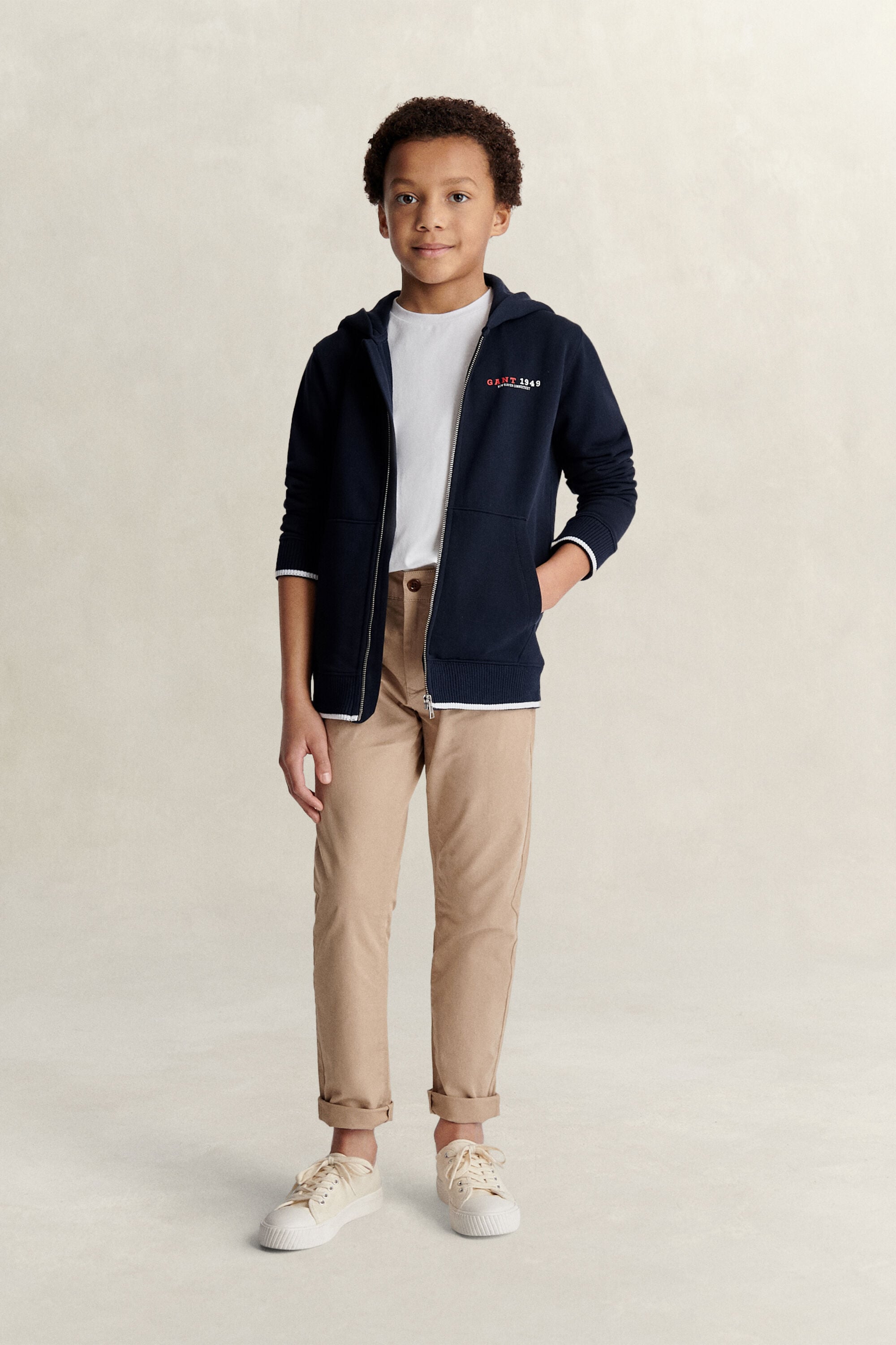 Teen Boys Graphic Sweatjacke