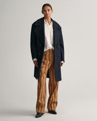 Relaxed Fit Monogram Hose mit Streifen