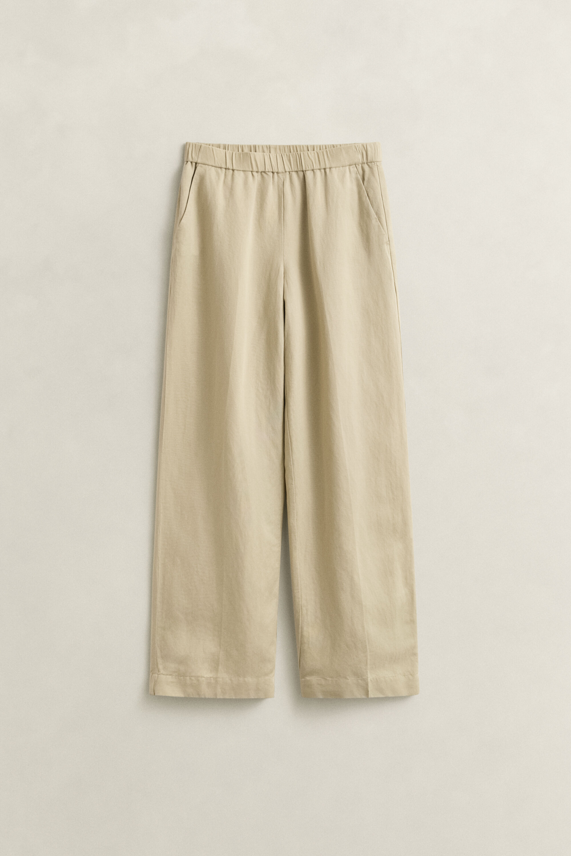 Hose aus Leinenmix