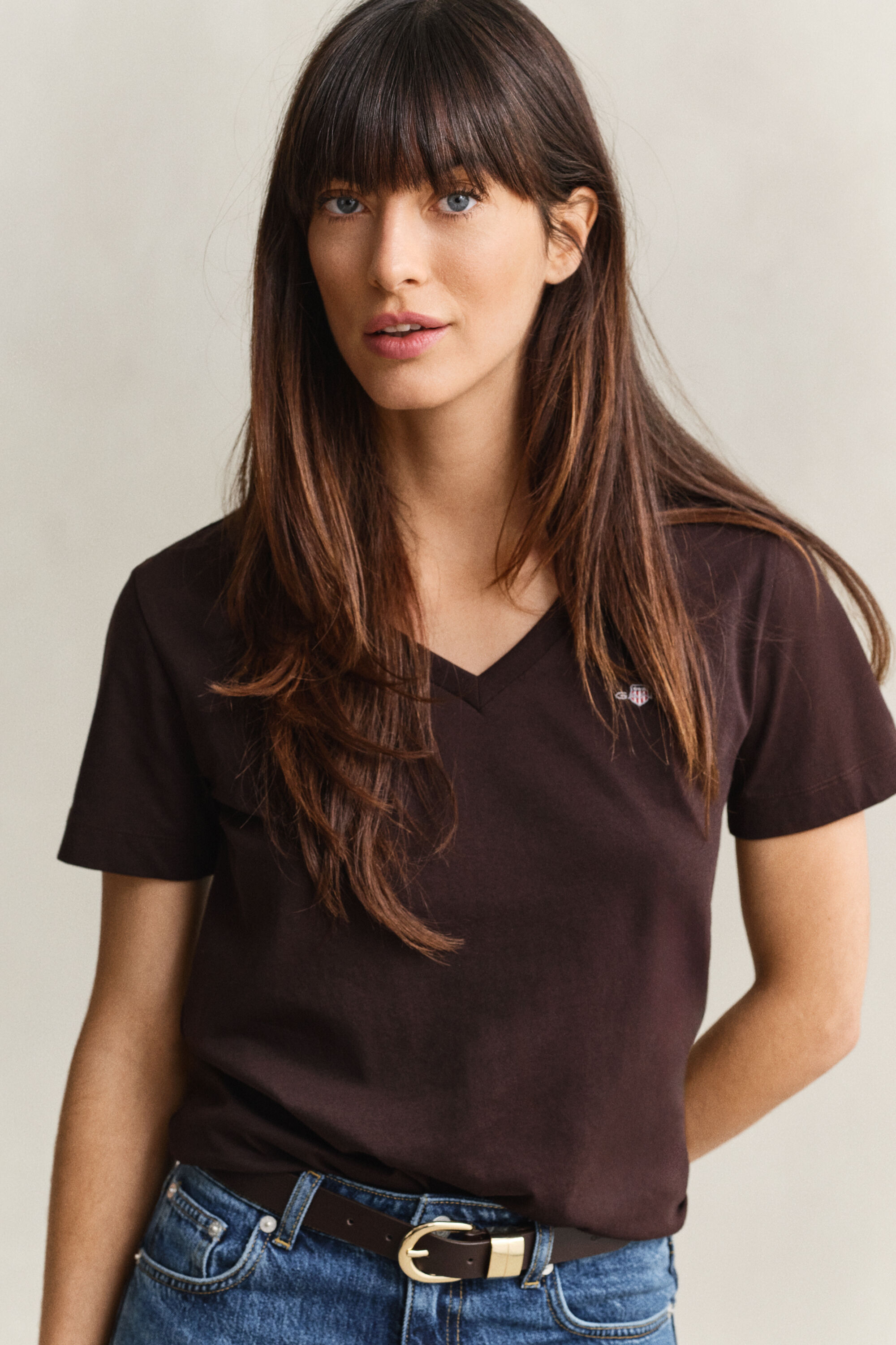 Shield V-Neck T-Shirt