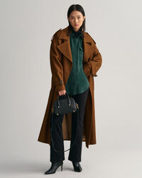 Relaxed Fit Utility-Bluse