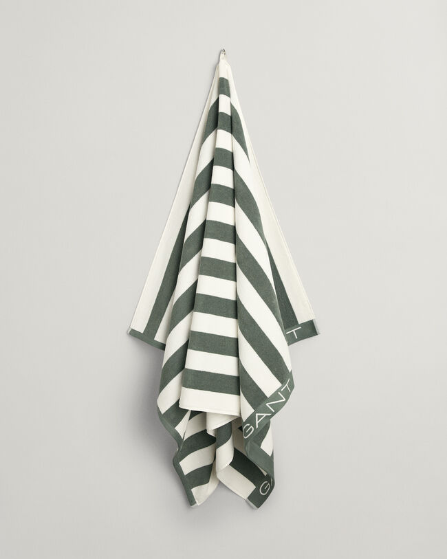Strandtuch mit Blockstreifen
