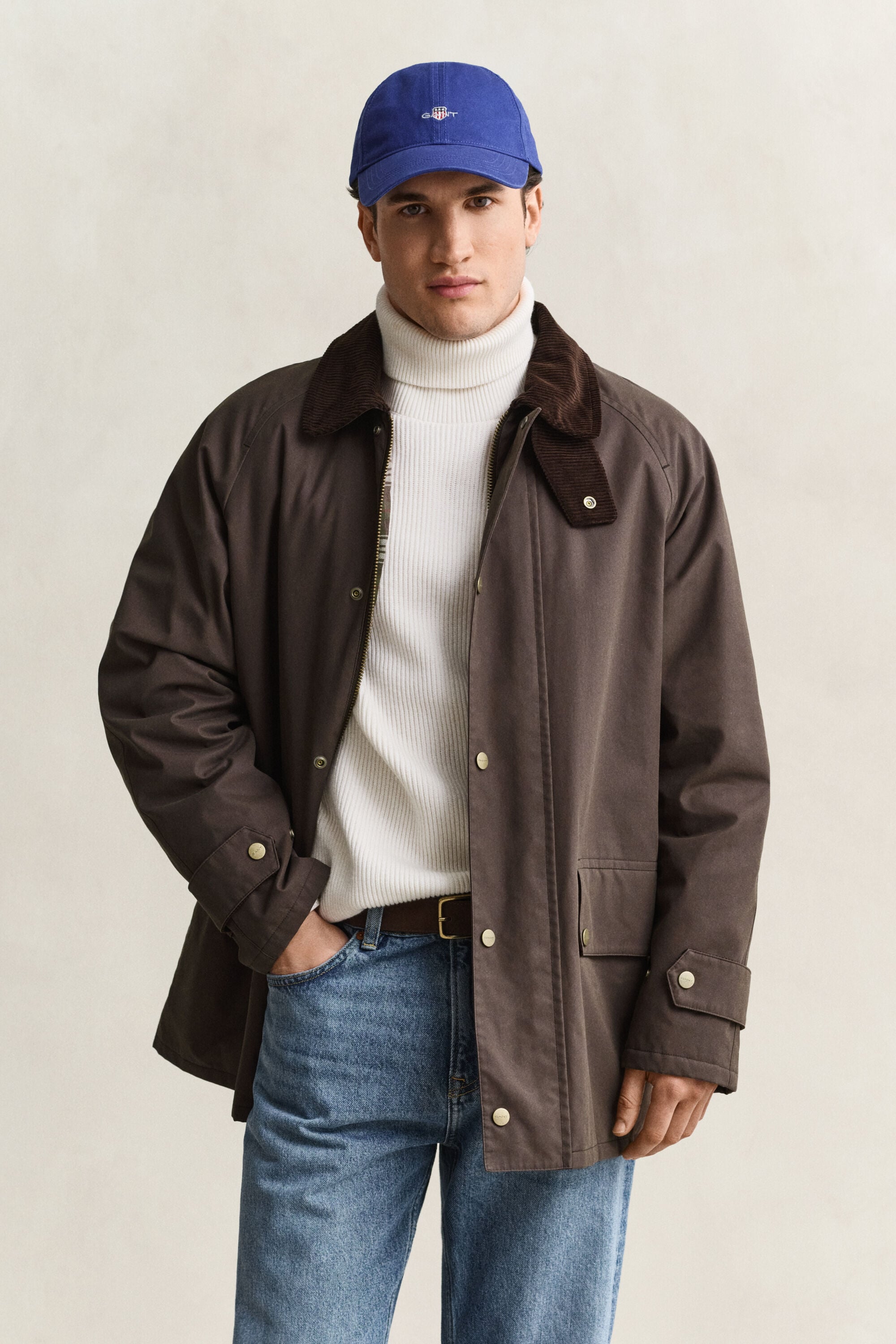 Gewachste Barn Jacke