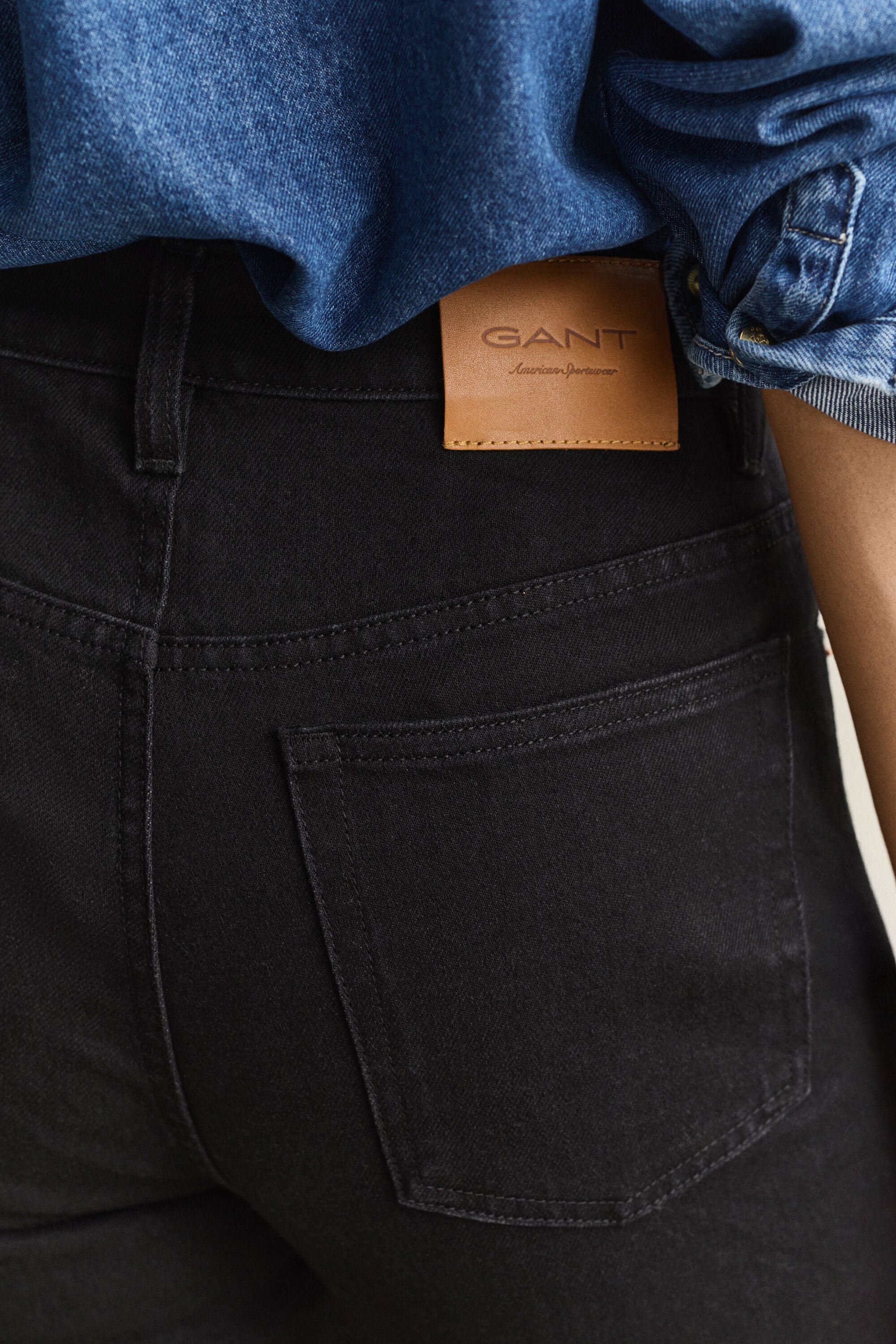 Slim Fit High-Waisted Jeans