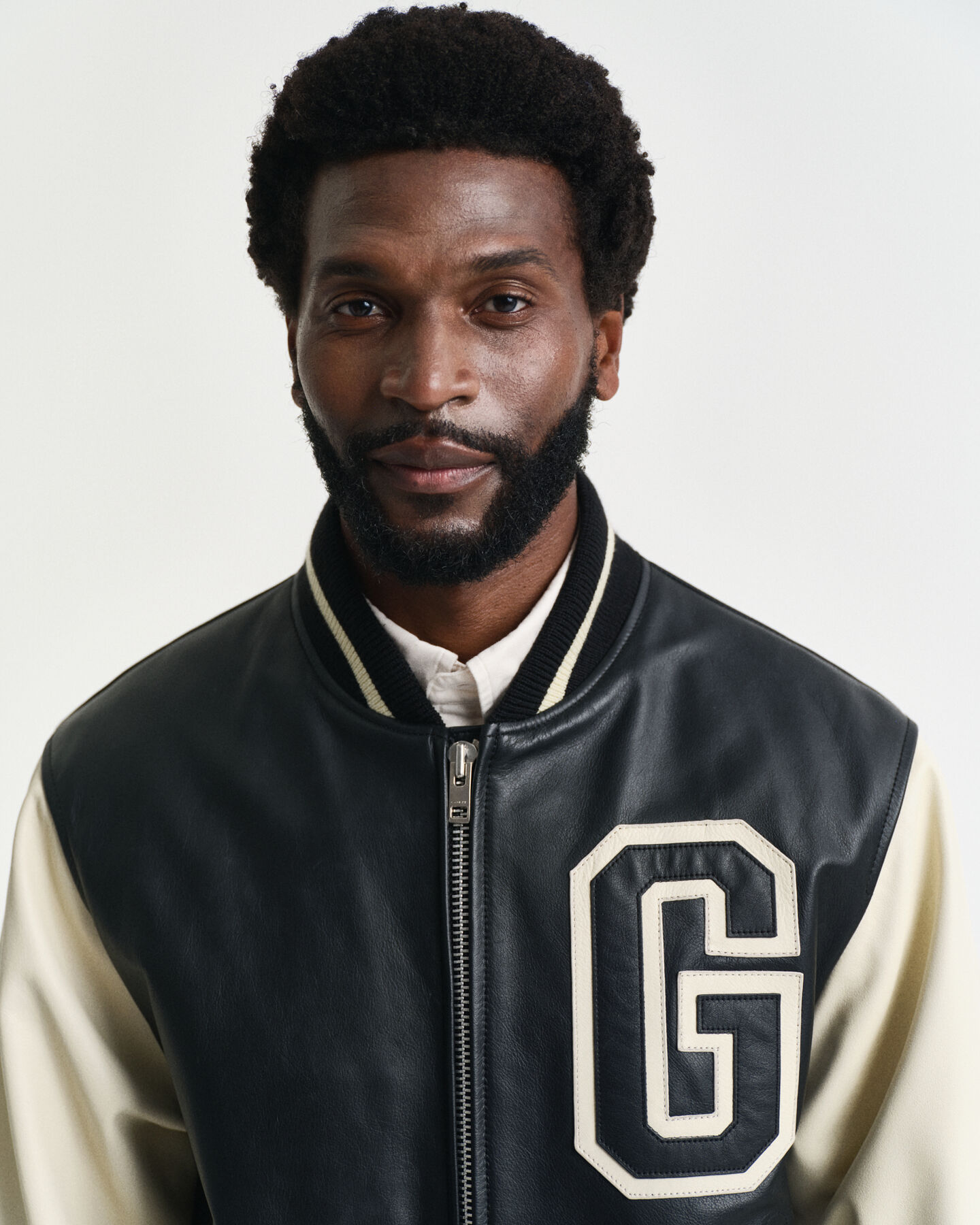 GANT Varsity Lederjacke