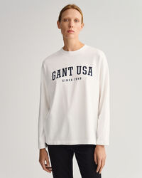 USA Graphic Langarm-T-Shirt