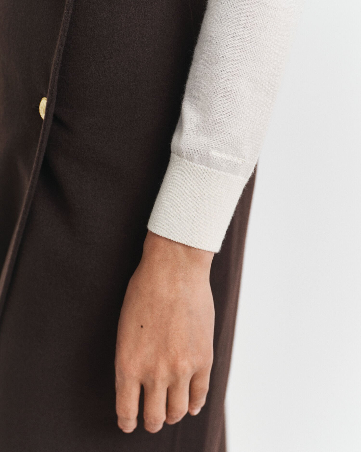 Rollkragenpullover aus extrafeiner Merinowolle