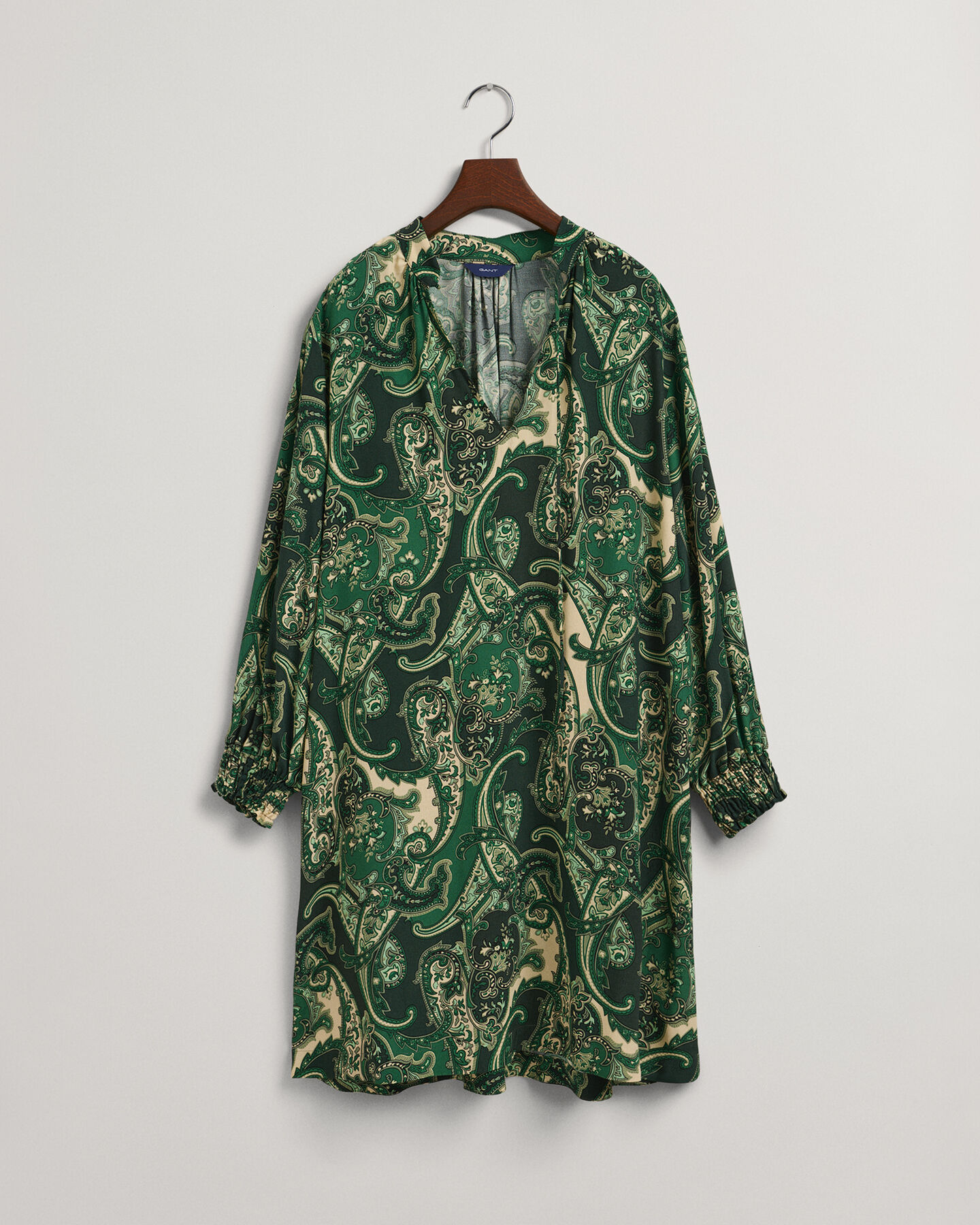 Paisley Stehkragenkleid