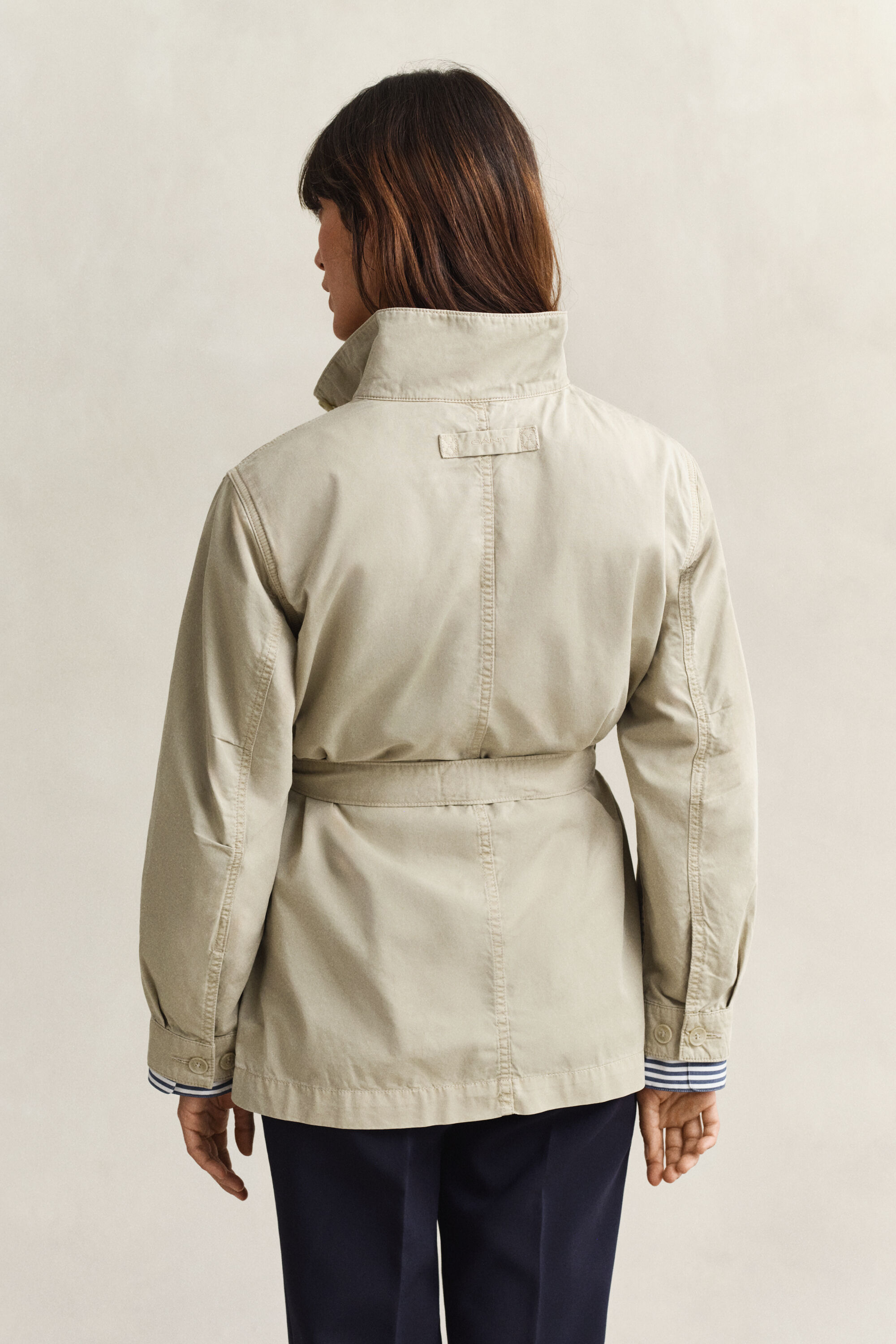 Field Jacket mit Gürtel
