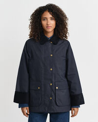 Waxed Cotton Double Decker Jacke