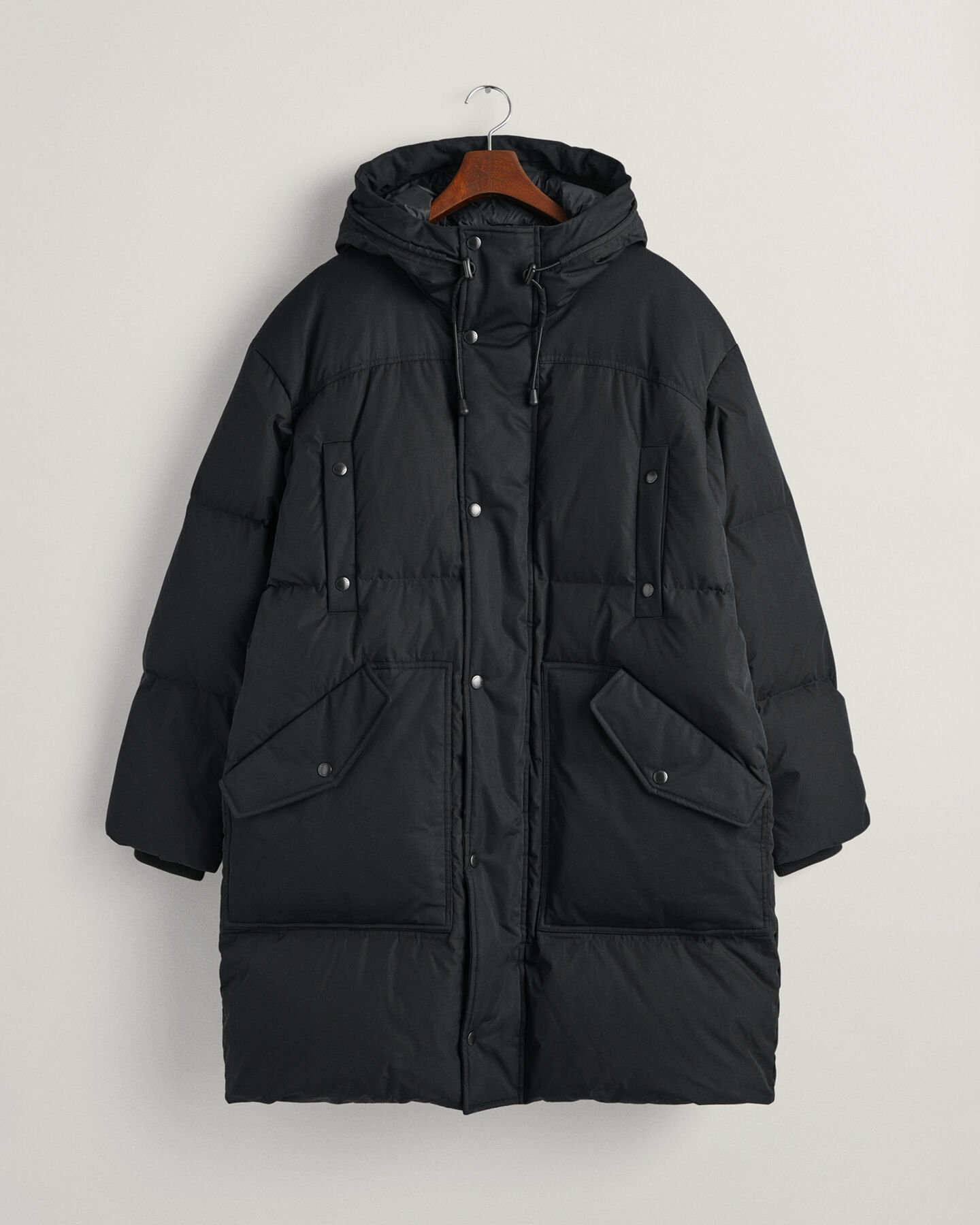 Long Puffer Daunenjacke