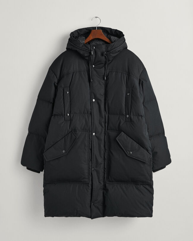 Long Puffer Daunenjacke