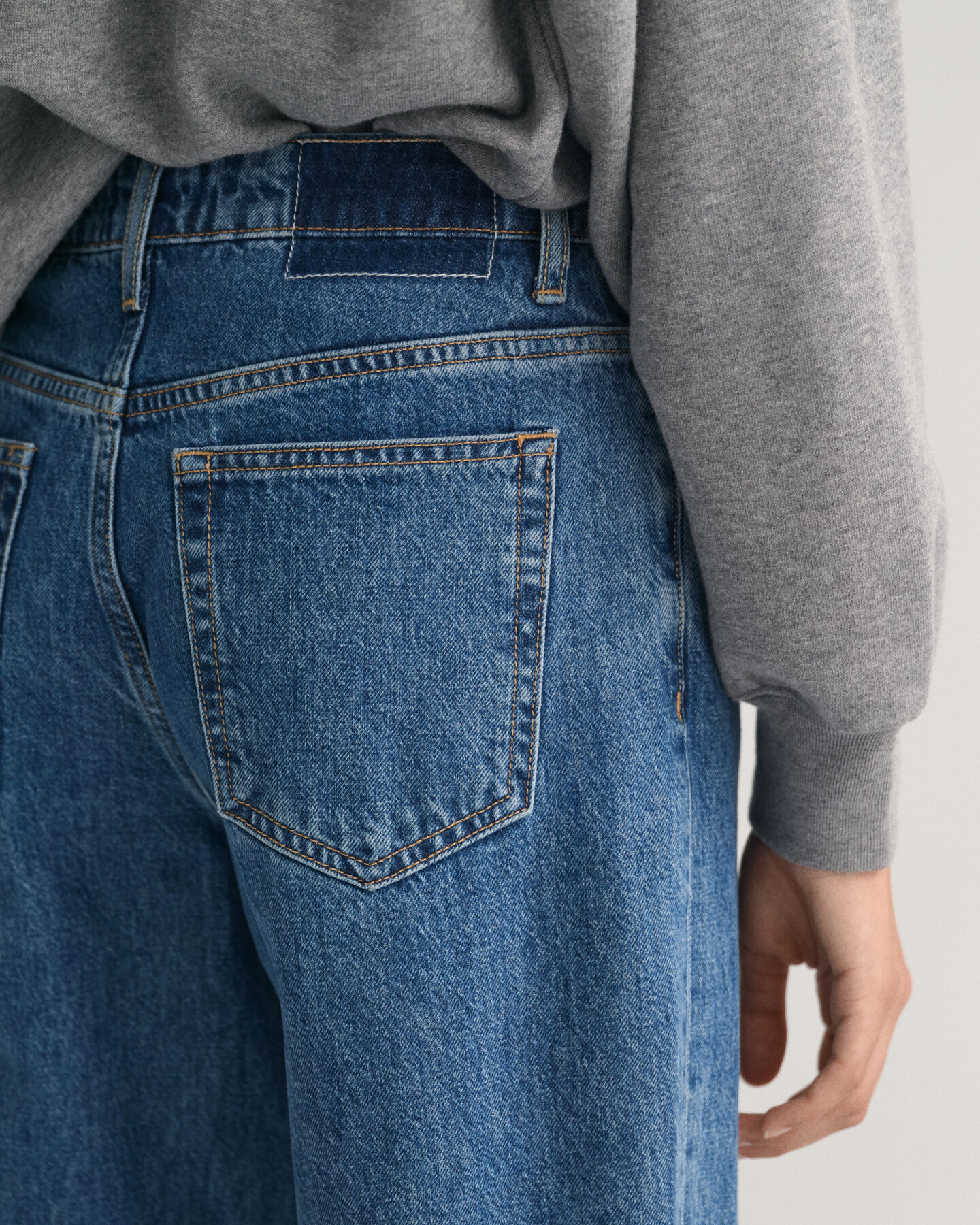 Relaxed Fit Jeans mit geradem Bein