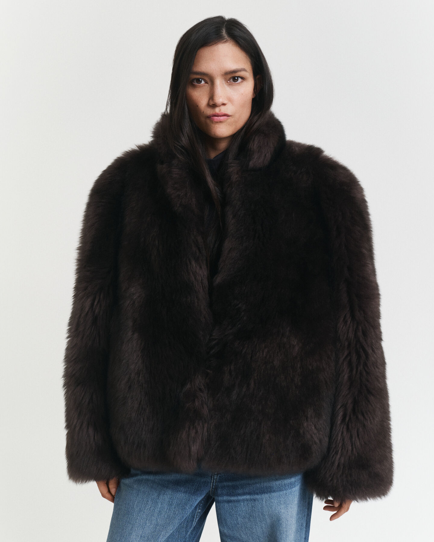 Shearling-Jacke