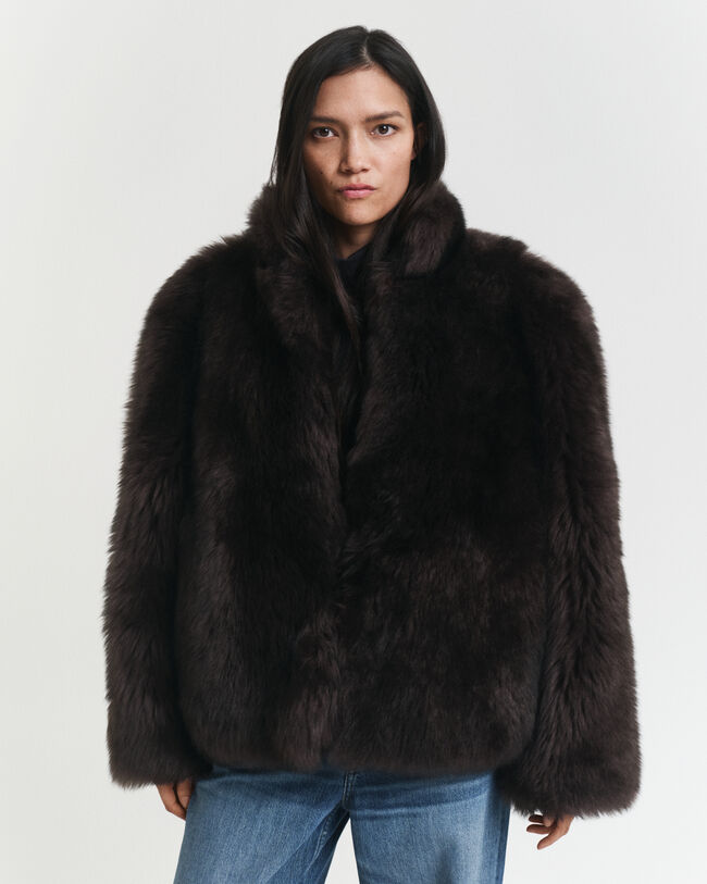 Shearling-Jacke