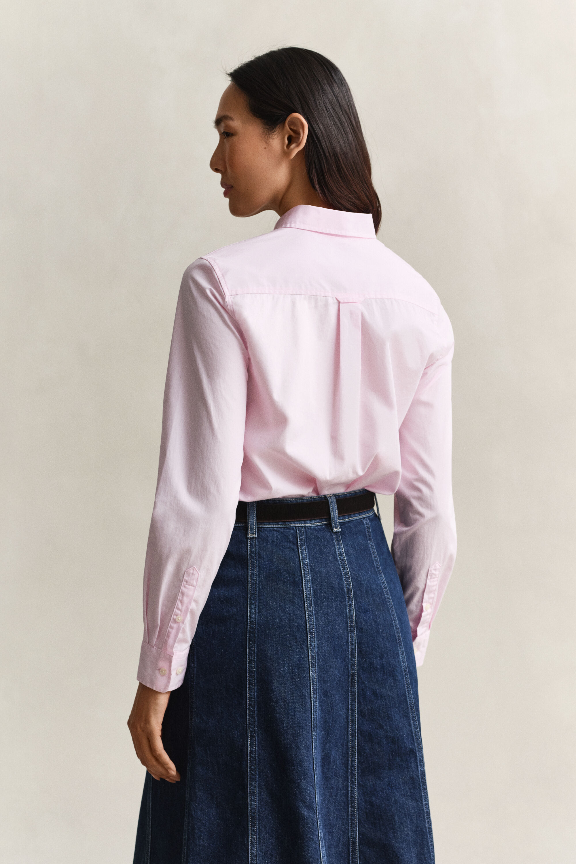 Regular Fit Classic Popeline Bluse