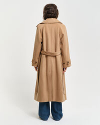 Trenchcoat aus Wolle