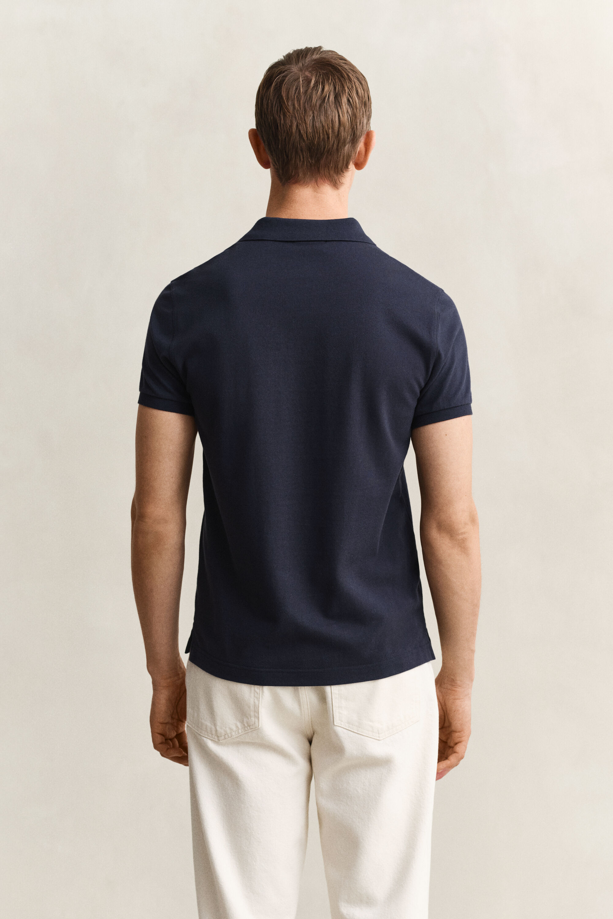 Slim Fit Archive Shield Piqué Poloshirt