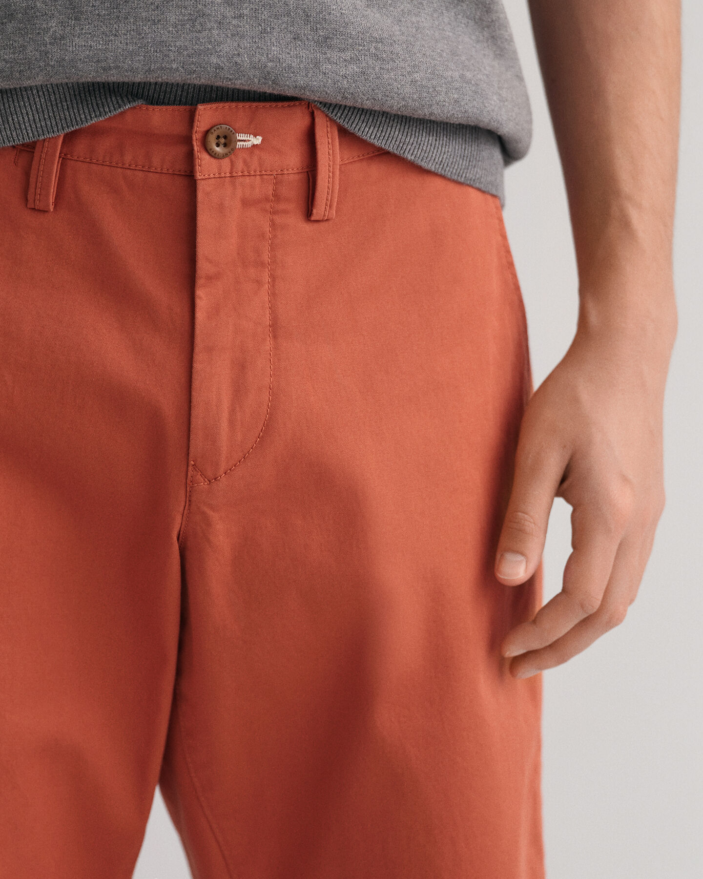Relaxed Fit Twill Shorts