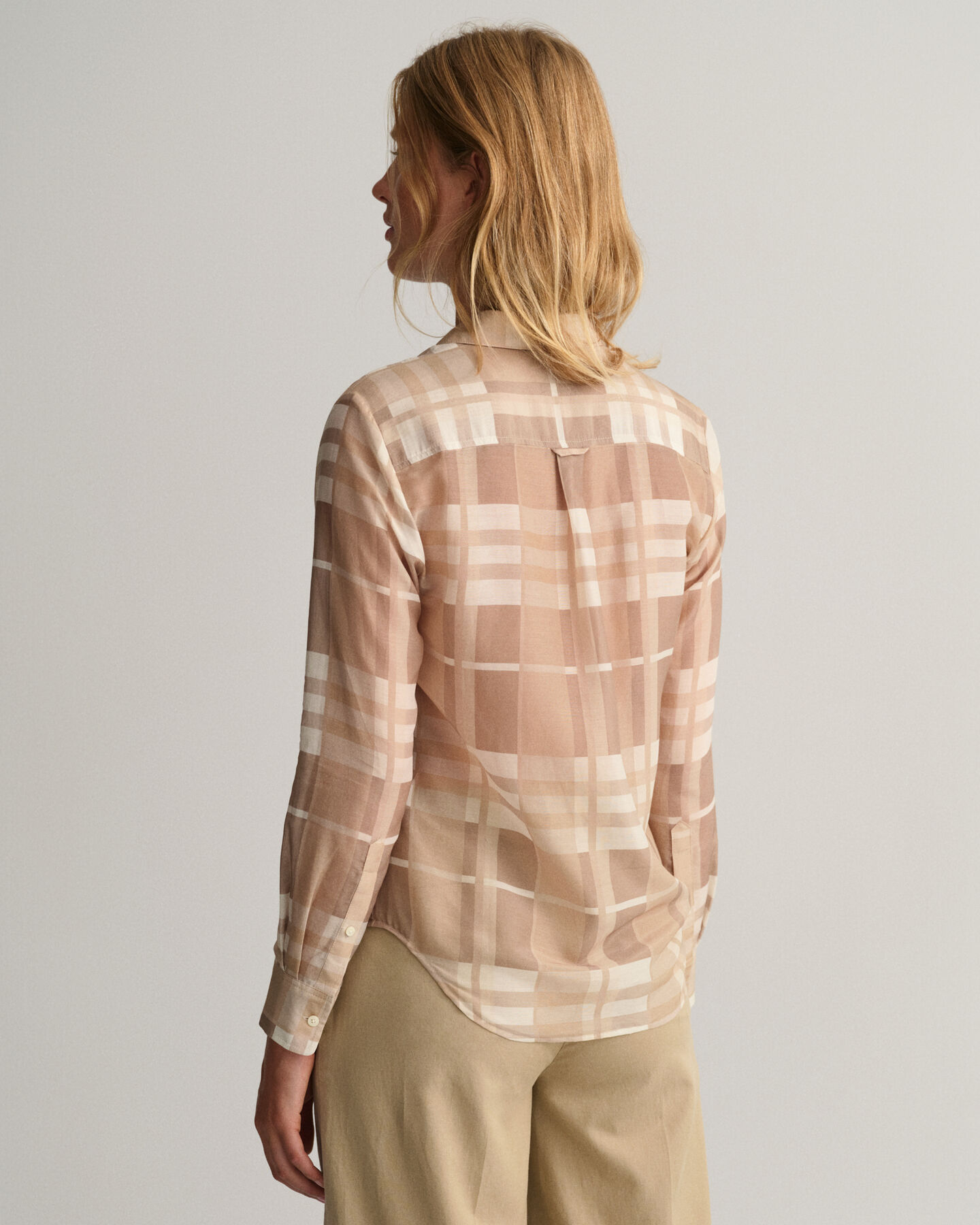 Regular Fit Karobluse aus Baumwolle und Seide