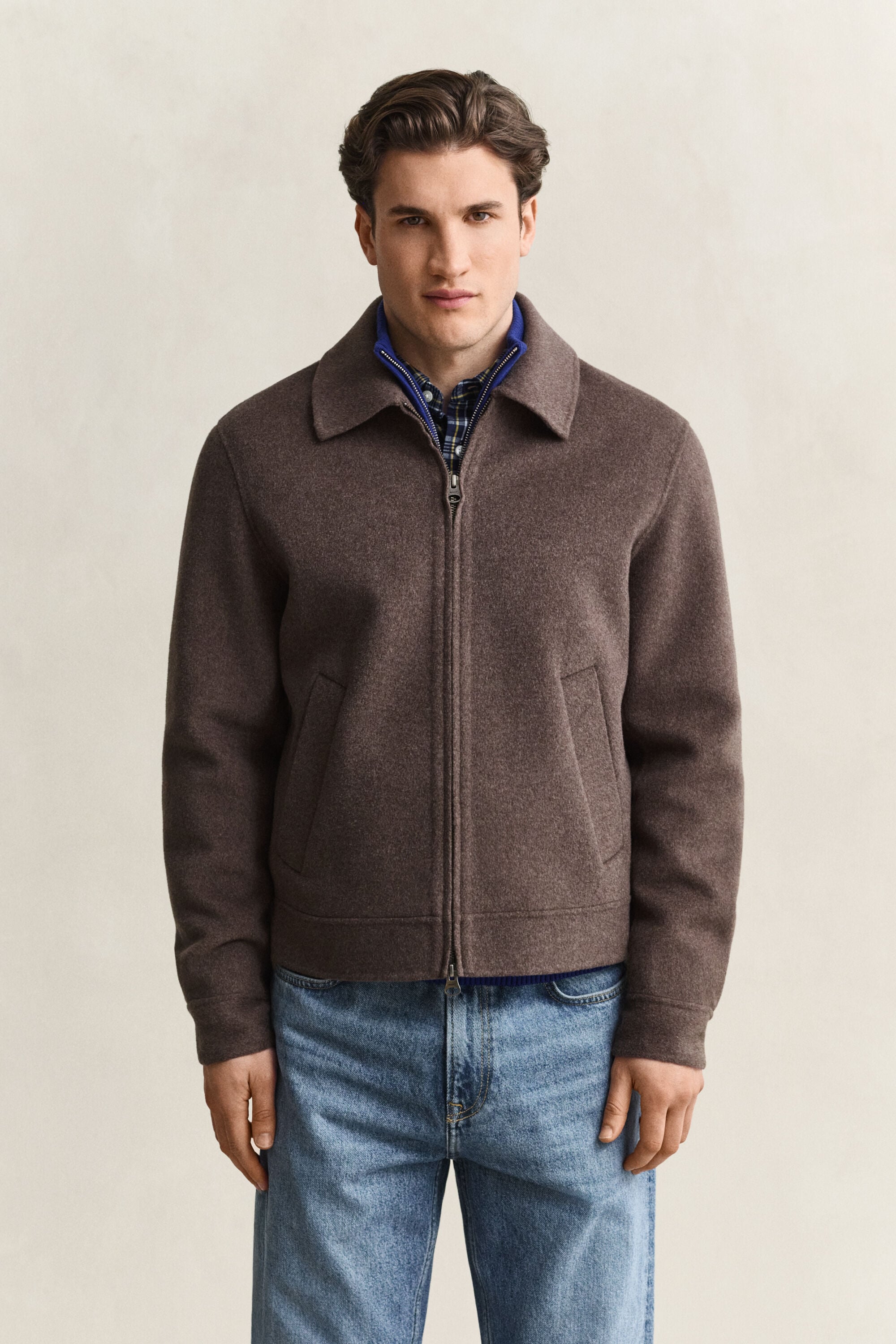 Handgenähte Jacke