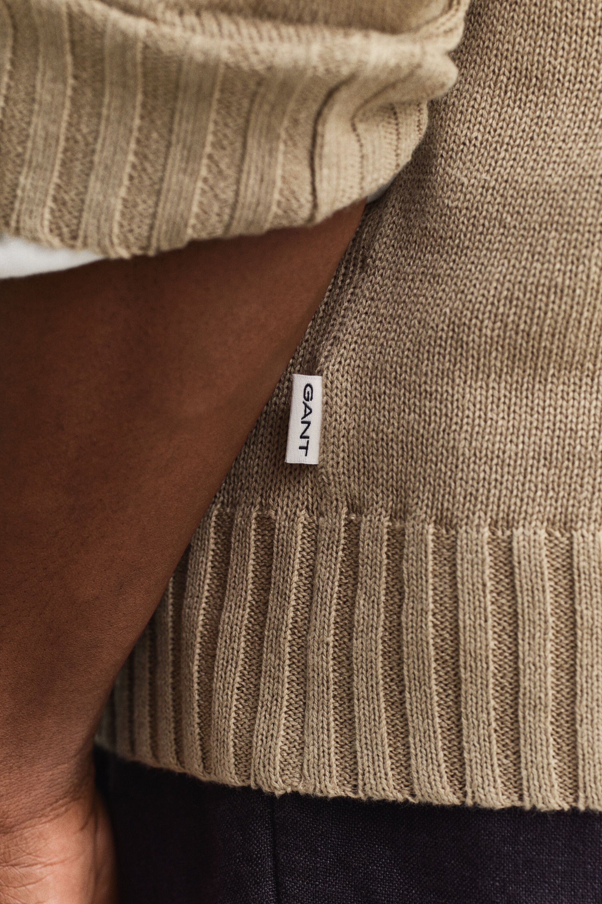 Pullover aus Leinenmix