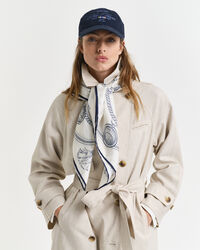 Sailing Print Seidentuch