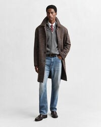 Casual Cotton Strickjacke mit Reißverschluss