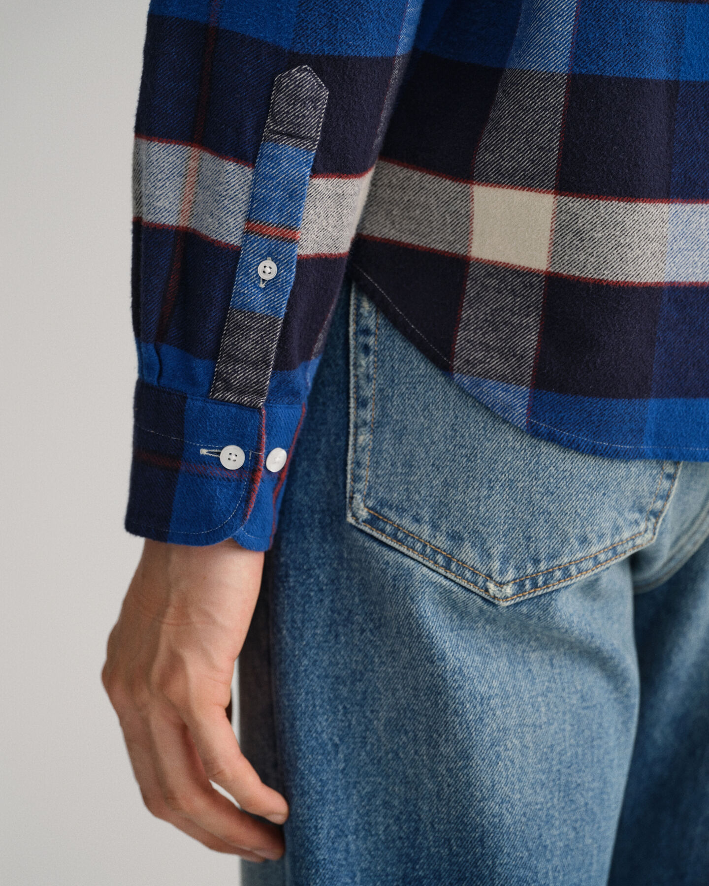 Regular Fit Flanellhemd mit Tartan-Muster