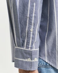 Oversized Fit Classic Oxford-Bluse