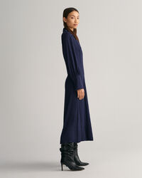 Slim Fit Kleid mit breiten Manschetten