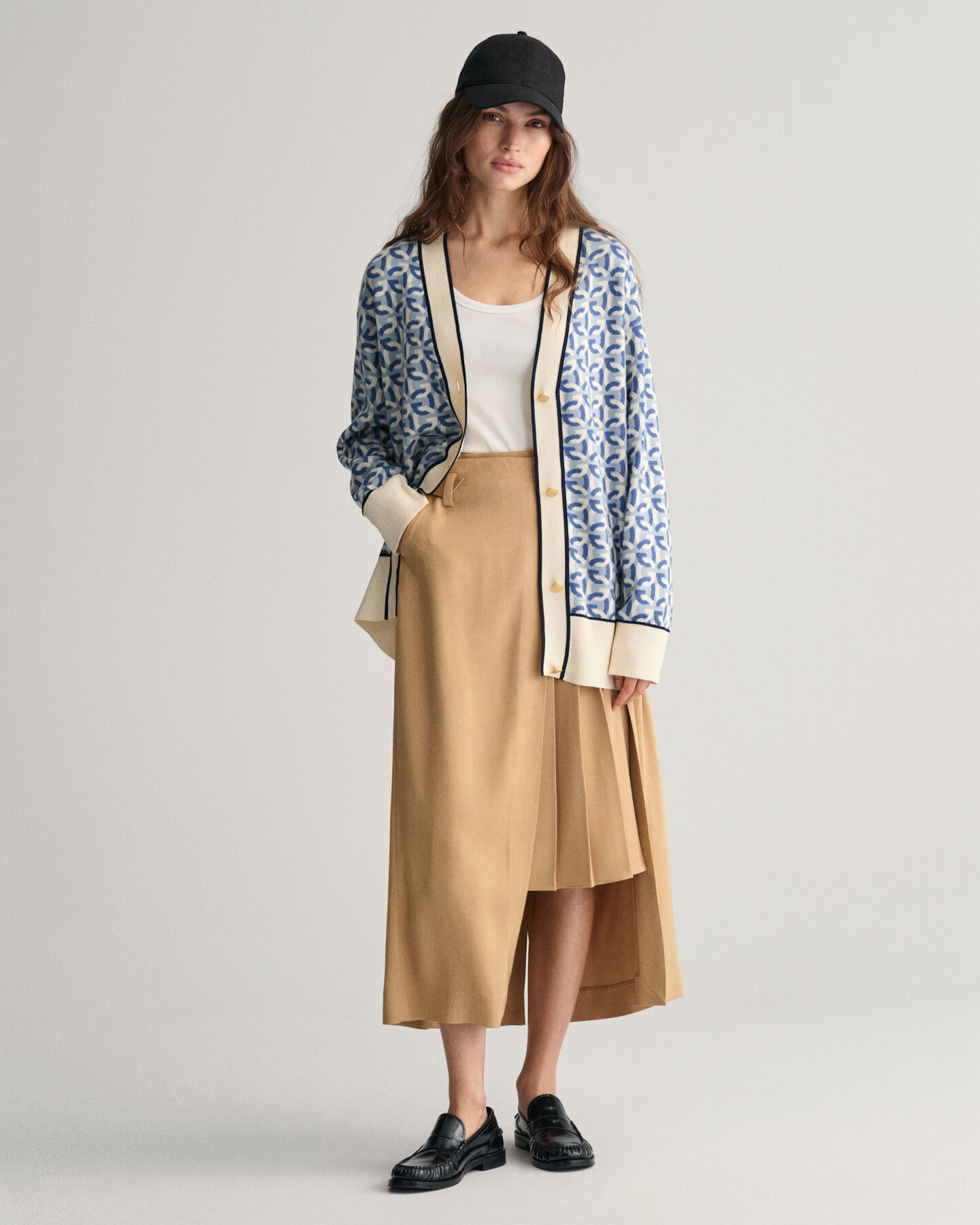 Jacquard G Strickjacke