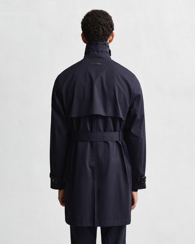 Trenchcoat aus Baumwollgemisch