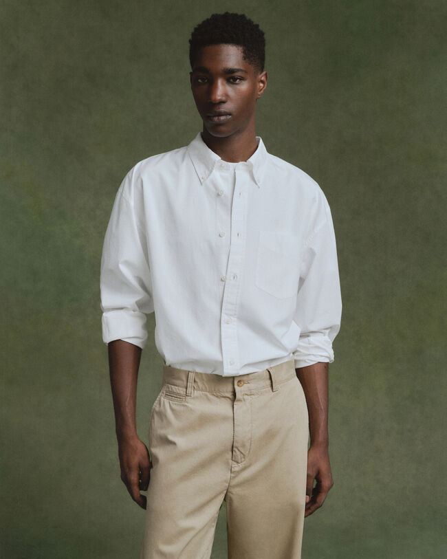 Oversized Popeline Hemd