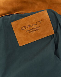 GANT Varsity Jacke aus Wolle und Veloursleder