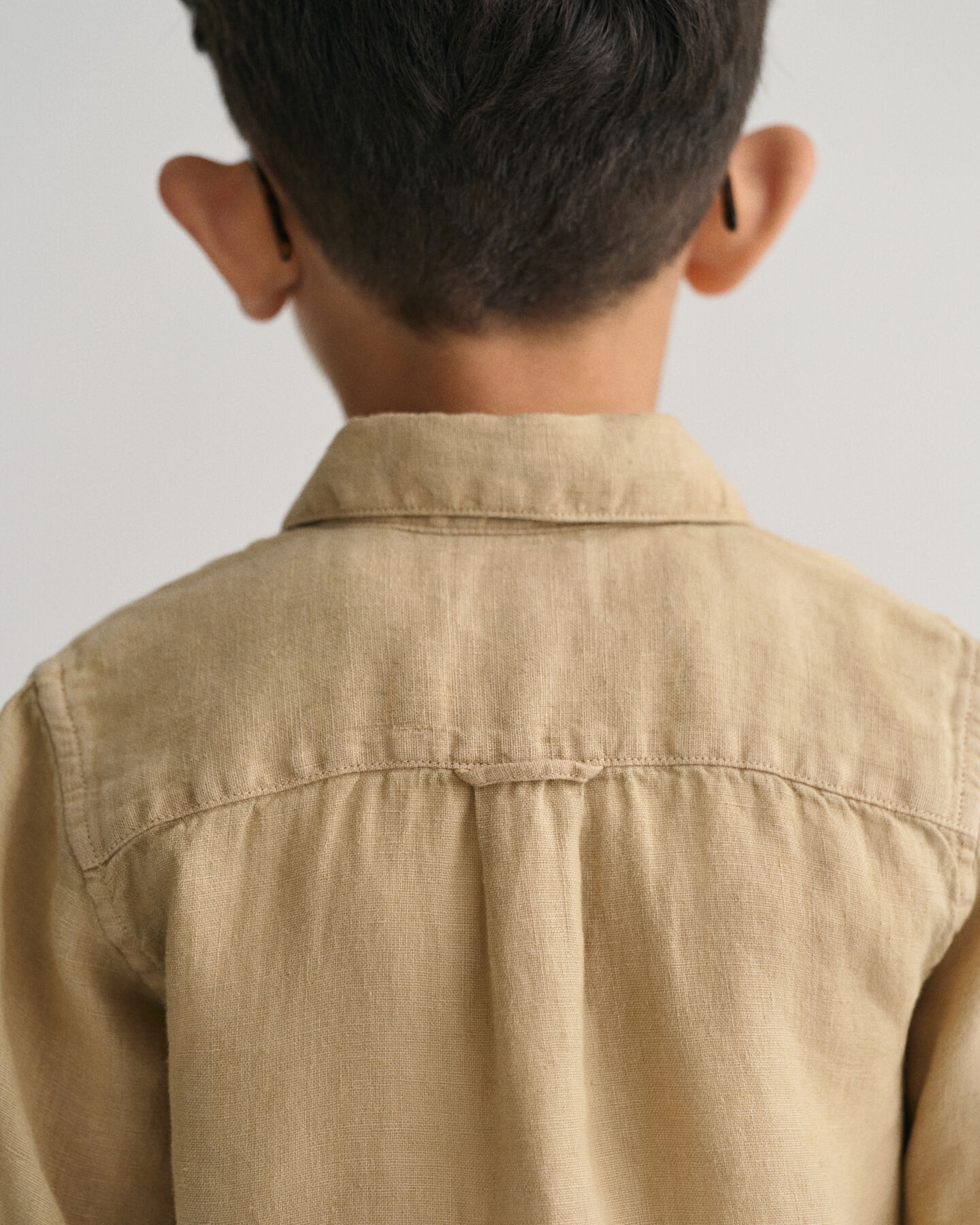 Kids Leinen Kurzarmhemd