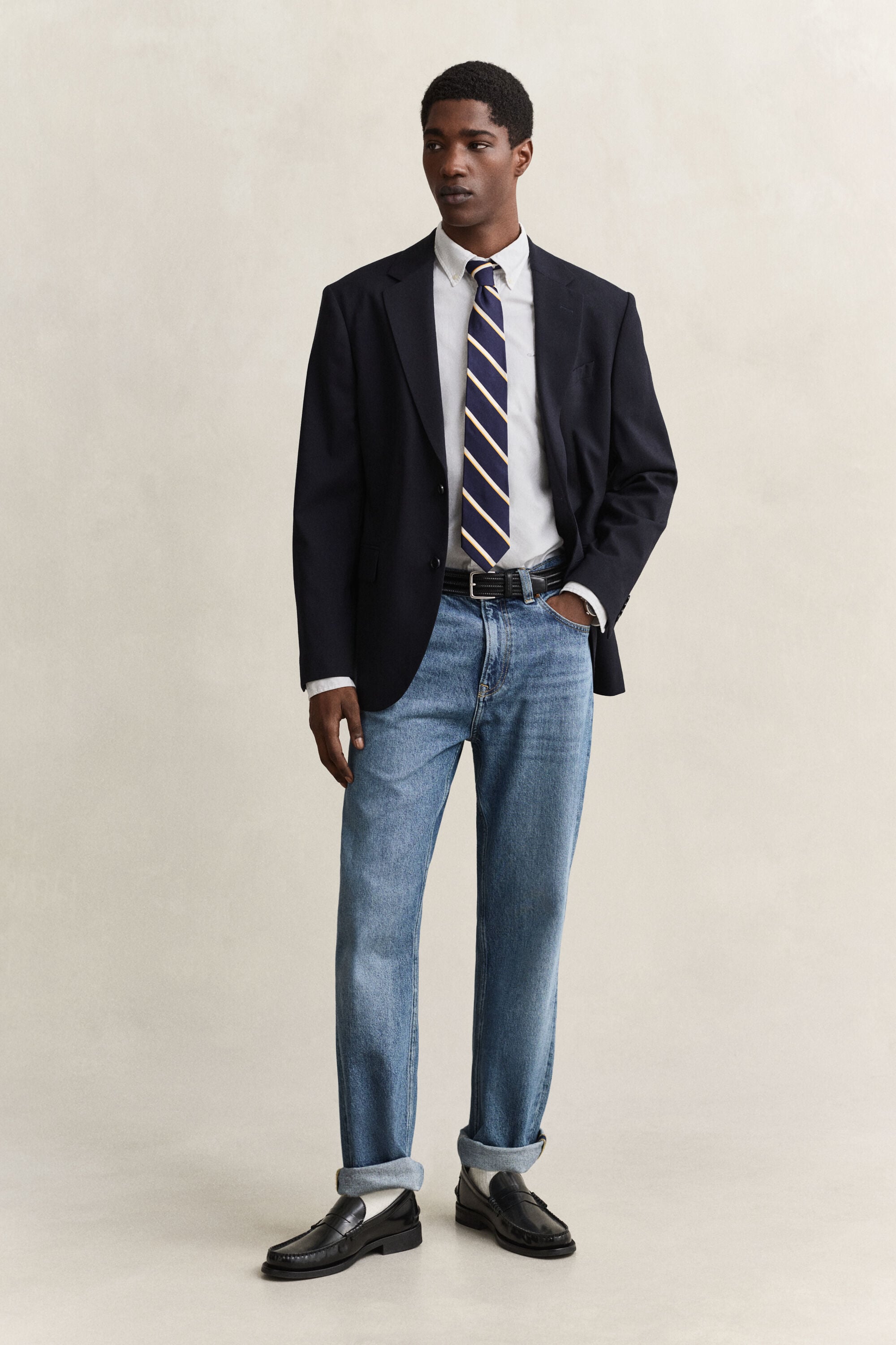 Regular Fit Pinpoint Oxford-Hemd