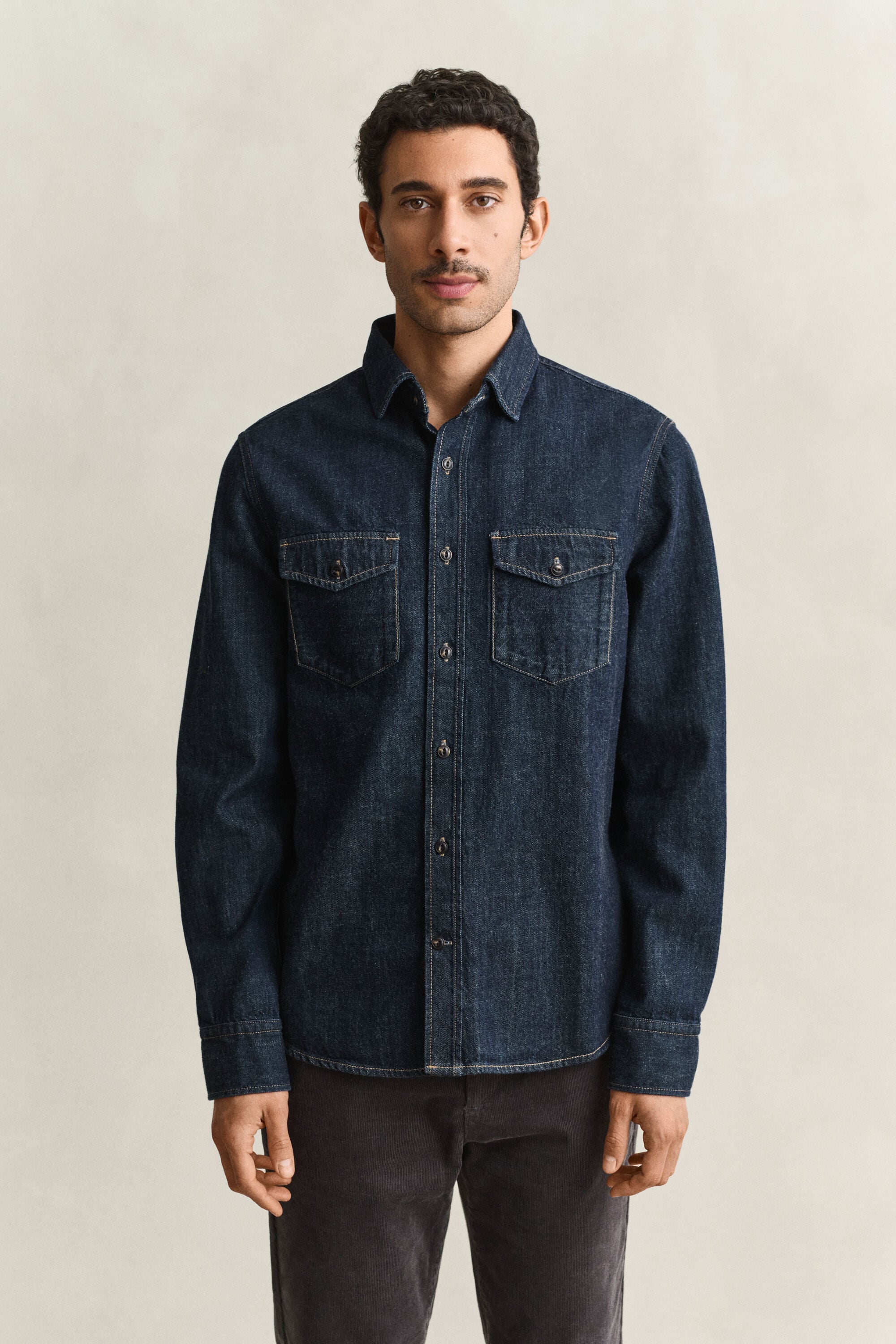Hemd aus Selvedge-Denim