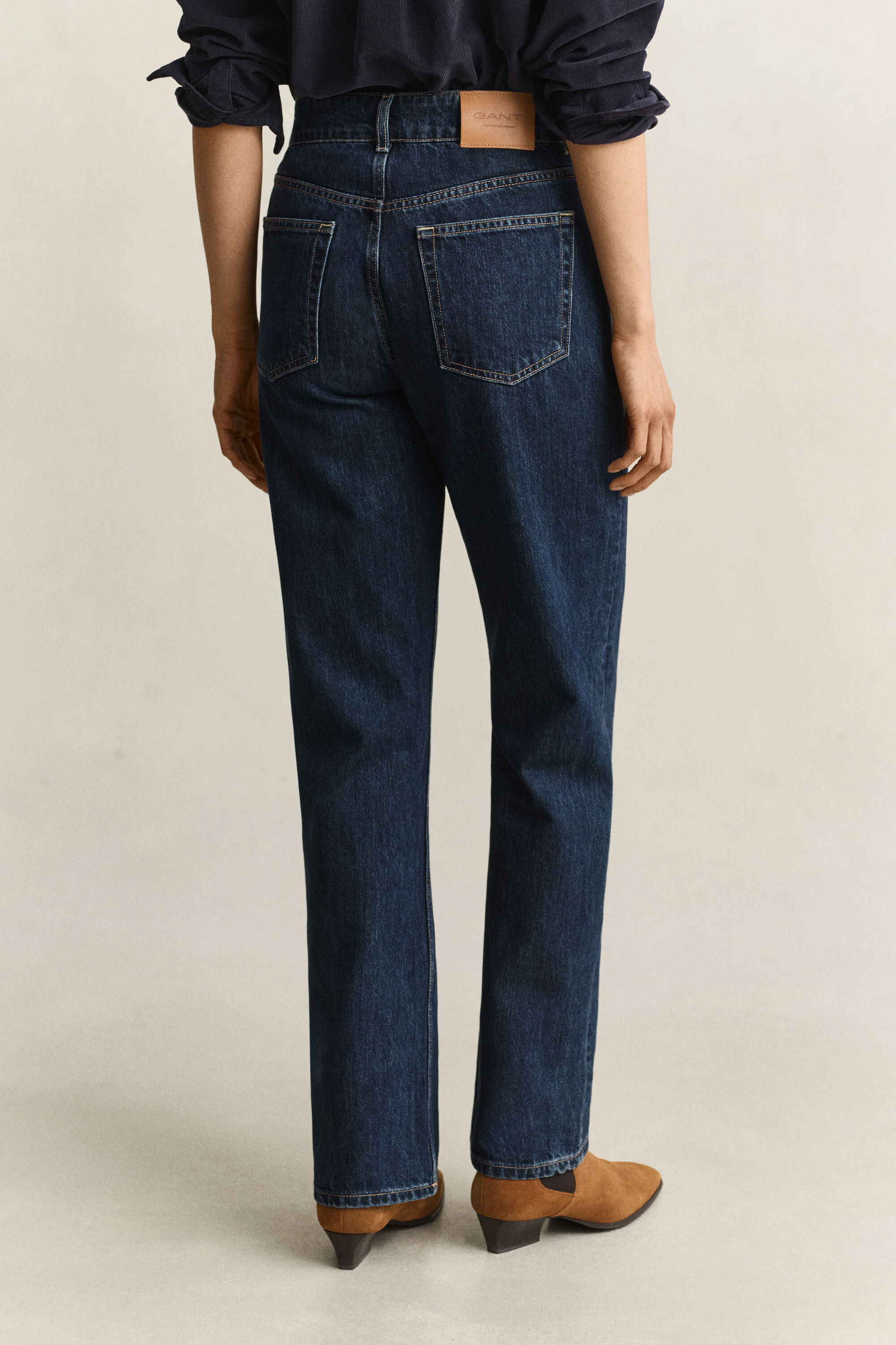 Geknöpfte Relxed Fit Jeans