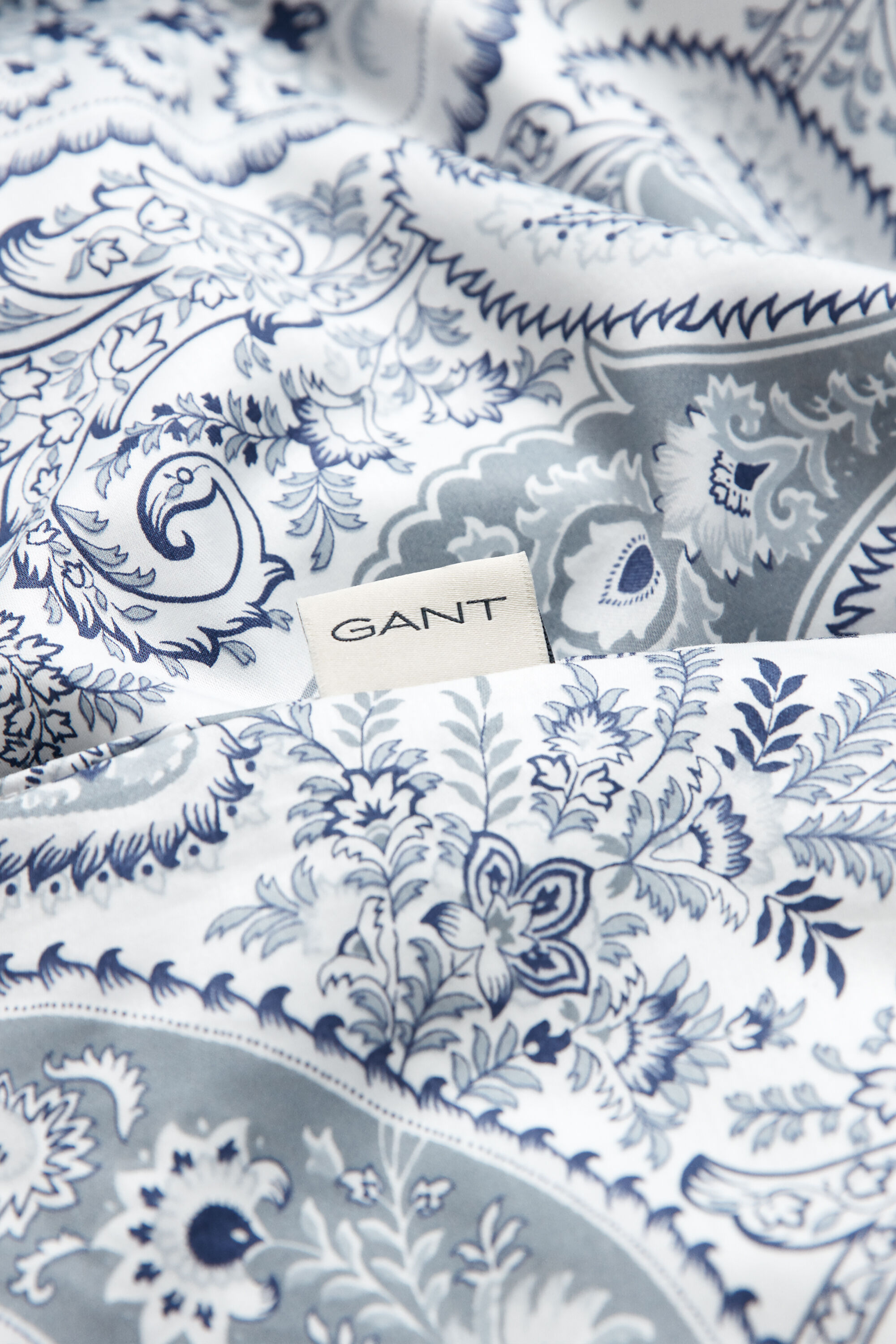 Key West Paisley Einzelbettbezug — HEATHER GREY